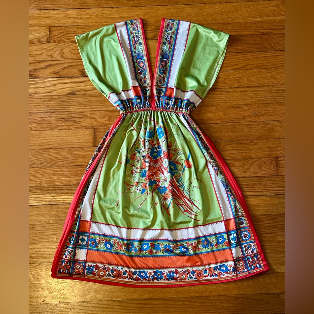 Flying Tomato Vibrant Colorful Dress